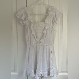 American Eagle Outfitters White Romper